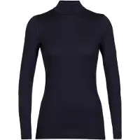 Icebreaker - Women's 260 Tech L/S Turtleneck - Merinounterwäsche Gr XL blau