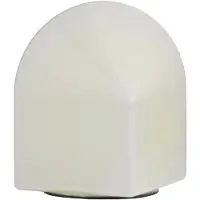 HAY Parade LED-Tischleuchte muschelweiß Höhe 16 cm