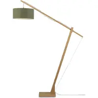 Good&Mojo Stehlampe Montblanc Bambus 47x23 Grün