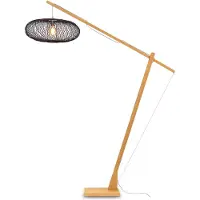 Good&Mojo Stehlampe Cango Naturel Schwarz
