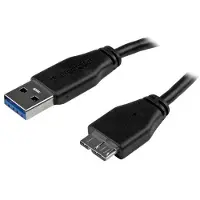 StarTech.com Schlanker Micro B Usb 3.0 Kabel 50 Cm