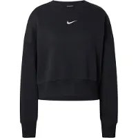 Nike Damen Pullover Phoenix Fleece Over-Oversized Crewneck DQ5761-010 XS - Black/Sail - XS