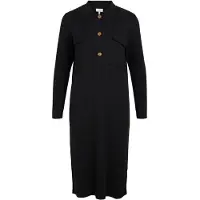 Object Noelle Polo Knit Langarmkleid