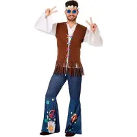Atosa Hippie Damenkostüm