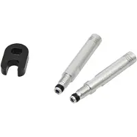 Massi Xtension Ventile 2 Einheiten Silber 30 mm Silber 30 mm