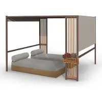 Blumfeldt Pergola, Pavillons Wasserdicht, Stabil & Winterfest, Windichte Aluminium Pergola Freistehend, Terrassenüberdachung Gazebo, Metall-Pavillon mit 1,5W Solar-LEDs, UV50+, Pergola 3x3 m