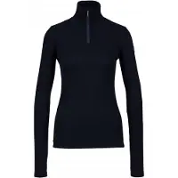 We Norwegians - Women's Tryvann Colblock Zipup - Merinounterwäsche Gr S schwarz