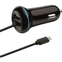 2GO 797169, Auto, Zigarettenanzünder, 5 V, 1,4 m, Schwarz