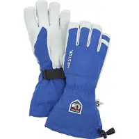 Hestra - Army Leather Heli Ski 5 Finger - Handschuhe Gr 8 blau
