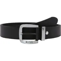 Mustang Gürtel Leather Belt W130 Black