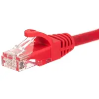 NETRACK BZPAT5UR, 5 m, Cat5e, U/UTP (UTP), RJ-45, RJ-45, Rot