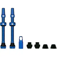 Muc-Off Muc Off Tubeless Presta Ventile 2 Einheiten Blau 44 mm Blau 44 mm