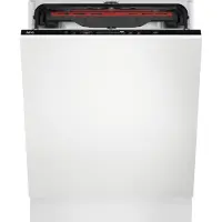 AEG FSB64907Z, Freistehend, Standardgröße (60 cm), Grau, Schwarz, Touchsteuerung, LED