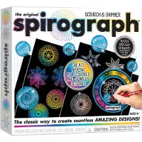 Spirograph Scratch &amp; Shimmer Kunsthandwerk