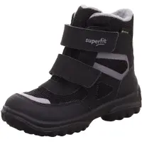 Superfit Kinderschuhe Jungen Winterstiefel Schwarz Freizeit