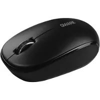 Qware Wireless Maus Bristol – Kabellose Office-Maus für PC & Laptop Schwarz
