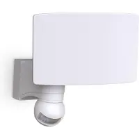 B.K.Licht Außenstrahler - 20W, 2300lm, IP44, LED, mit Bewegungsmelder, tralweiß, weiß