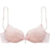 LASCANA Push-up-BH , Damen, Gr. 80, Cup C, rosa (rose, creme), Microtouch, Obermaterial: 60% Polyamid, 35% Polyester, 5% Elasthan, BHs Push-up-BH, mit einzigartigen Kunstperlen-Details, sexy Dessous