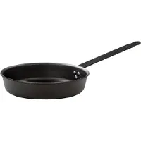 Kockums Jernverk KOCKUMS STEK24-080 Bratpfanne, 24 cm max. Durchmesser, Gusseisen/Gussaluminium, Induktionsherd-geeignet