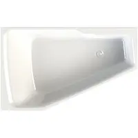 Riho Rethink Space Eck-Badewanne, mit Fall, Version rechts, Einbau, mit Ab- und Überlaufgarnitur, 1-Sitzer, weiß, B115006005