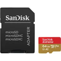 SanDisk Extreme 64GB MicroSDXC UHS-I
