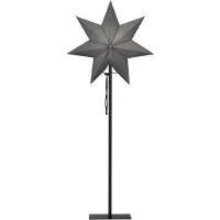 Star Trading Ozen, Leichte Dekorationsfigur, Grau, Ambiente, IP20, Flexibel, Stern