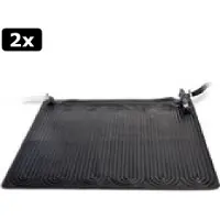 OEM Zwei Intex Solarbäder - Solarheizmatte - 120 x 120 cm Cleaned title after removing brand name 'Intex' and translating to German:Zwei Solarbäder - Solarheizmatte - 120 x 120 cm