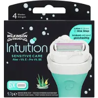 Wilkinson Intuition Sensitive Care Rasierklingen, 6er Pack