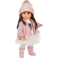 Llorens Sourcing Sara Puppe 35 Cm Rosa Kinder Rosa One Size
