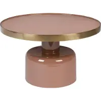 Zuiver Glam Coffe Table Eisen/Glas Ø60x35 cm