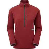 ARTILECT - Women's Halfmoon Bio Pullover - Fleecepullover Gr XS rot