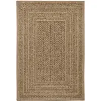 Hanse Home In- & Outdoor Teppich Limonero,Jute Look, Wetterfest,Terrasse, Braun - 80x150 cm