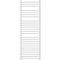 LuxeBath Badheizkörper - 500 x 1500 mm - Weiß - gerade mit Seitenanschluss - Heizkörper Handtuchwärmer Handtuchtrockner, ohne Heizstab