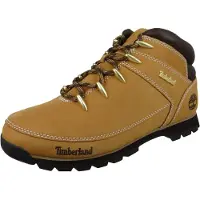 Timberland für Herren. TB0A122I2311 Euro Sprint Hiker Lederstiefel braun (50), Flach, Schnürung, Lässig, Nachhaltig
