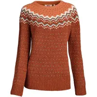 Fjällräven - Women's Övik Knit Sweater - Wollpullover Gr XL rot