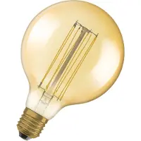 Osram Ledvance LED Leuchtmittel Vintage 1906 Globe G125 E27 8,8 W dimmbar amber