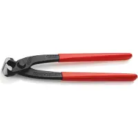 Knipex 99 01 220 EAN Monierzange (Rabitz- oder Flechterzange) mit Kunststoff überzogen schwarz atramentiert 220 mm