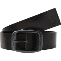 G-Star Ledergürtel "GS Gürtel Mett", Herren, Gr. 105, schwarz (schwarz, schwarz), Rindsleder, Gürtel Ledergürtel