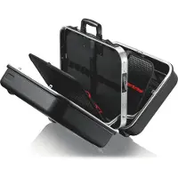 Knipex BIG Twin, Werkzeugkasten, Aluminium, Schwarz, 38 l, 25 kg, Zahlenschloss