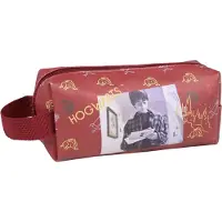 Sarcia.eu Harry Potter Hogwarts Bordeauxrote Federtasche Federmäppchen, für Schule 23x10x7,5