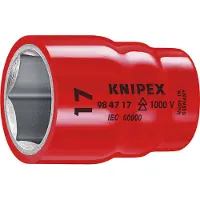 Knipex Steckschlüsseleinsatz 1/2 für Sechskantschrauben - 984722