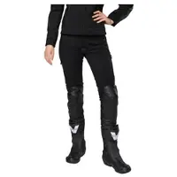 Vanucci VST-1 Damen Lederkombihose Rindleder schwarz, 34