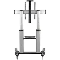 Tripp Lite Heavy-Duty Rolling TV Stand Height Adjustable 152,4cm 60inch 254cm 100inch Screens