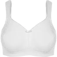 Susa Minimizer-BH "Minimizer ohne Bügel London", Damen, Gr. 85, Cup H, weiß, Obermaterial: 76% Polyamid PA. 24% Elasthan EL., BHs Minimizer-BH