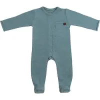 Babys Only Strampler Mit Füßen Melange Stonegreen - 62