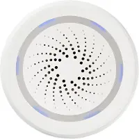 Nedis WIFISI10CWT Smartlife Sirene Wi-Fi Netzbetrieb 8 Melodien 85 dB Weiß