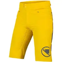 Endura SingleTrack Lite E8103 Short Fit Shorts – Herren locker sitzend ohne Sitzpolster kürzerer Schnitt safranfarben größe S E8103YS/S3
