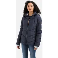 Camel active Damen 320330/8R48 Jacket, Night Blue, 36