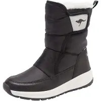 Kangaroos K-PE Belle RTX Mädchen Winterstiefel in Schwarz, Größe 37