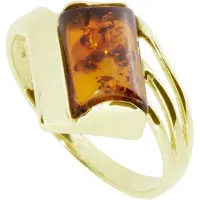 Ostsee-Schmuck Ring - Astrid - Gold 333/000 - Bernstein Gold